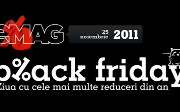 Romanian Black Friday, from eMAG and Flanco Romanian Black Friday, from eMAG and Flanco