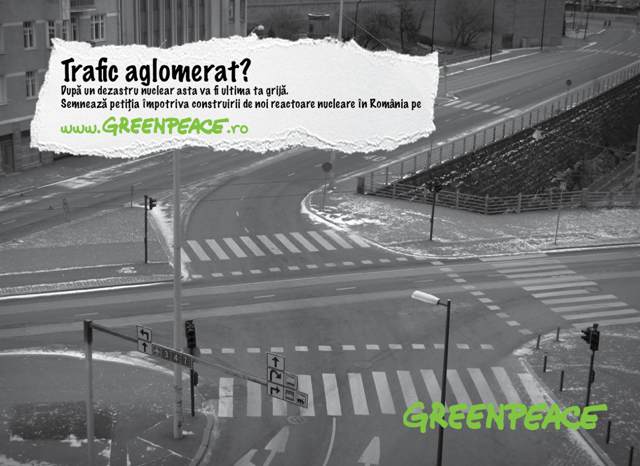 Vizual campanie Greenpeace