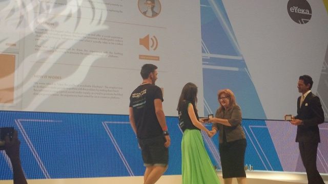 Young Lions Cyber winners from Romania. Credits: CannesLions Romania