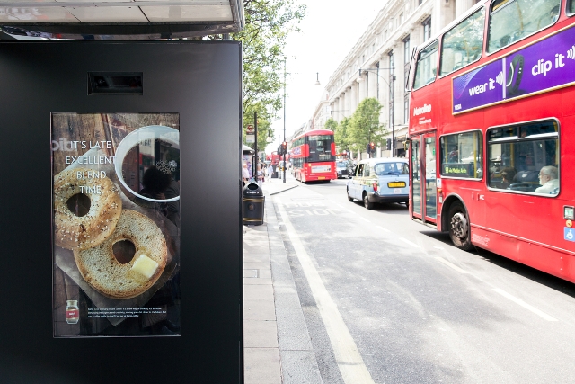 M&C Saatchi, Artificial Intelligence Poster, Oxford Street London.