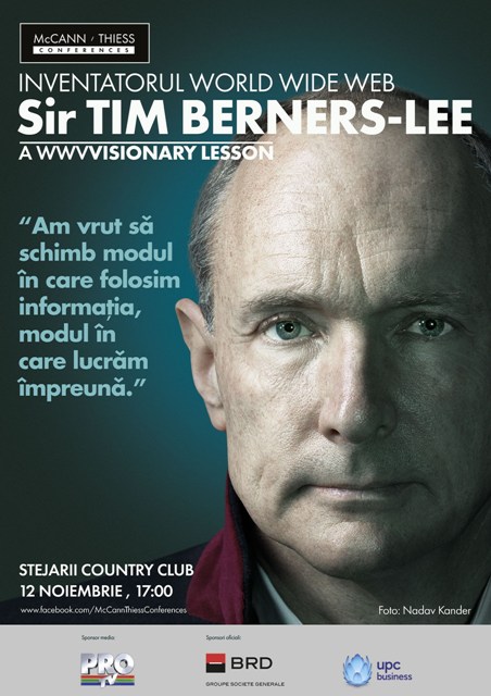 McCann Thiess Conferences - Vizual Sir Tim Berners-Lee
