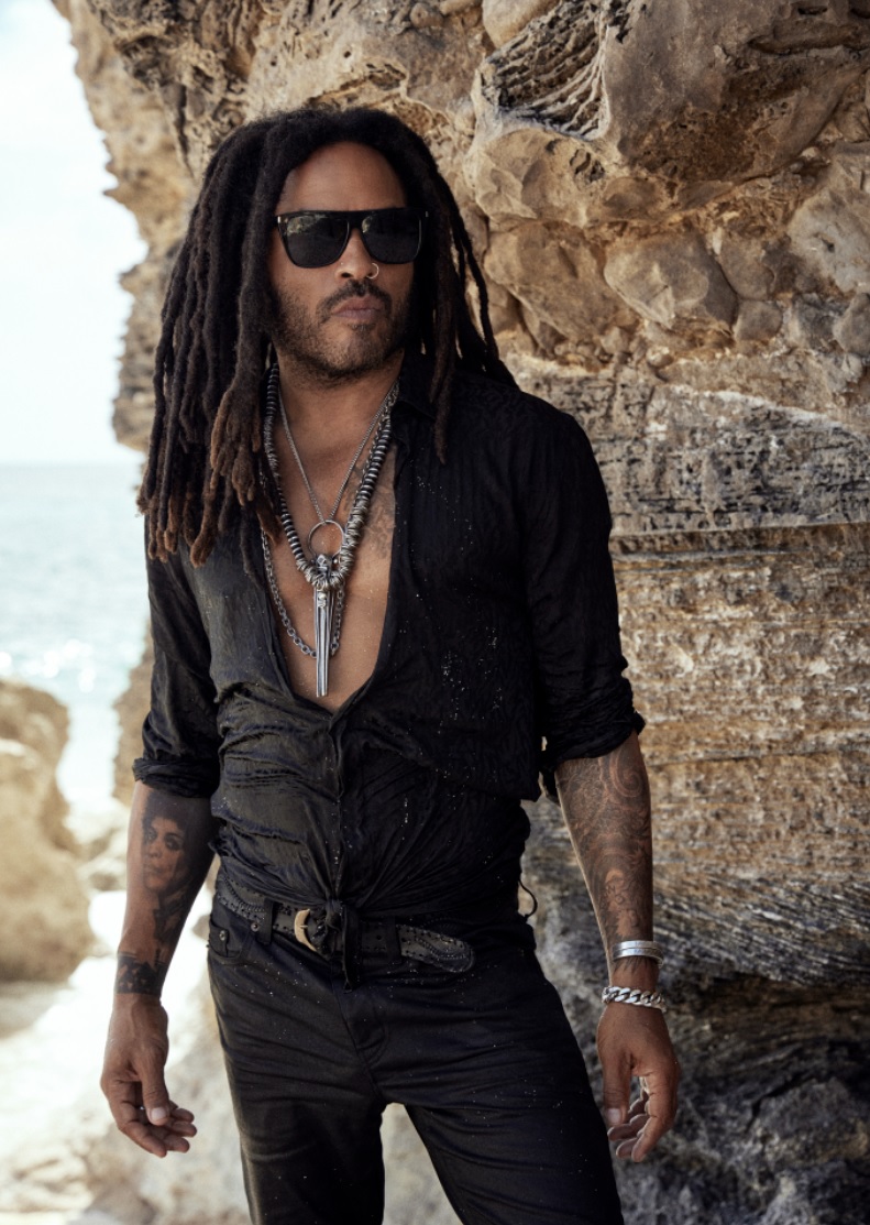 Lenny Kravitz, in an ad for Y from Yves Saint Laurent – AdHugger