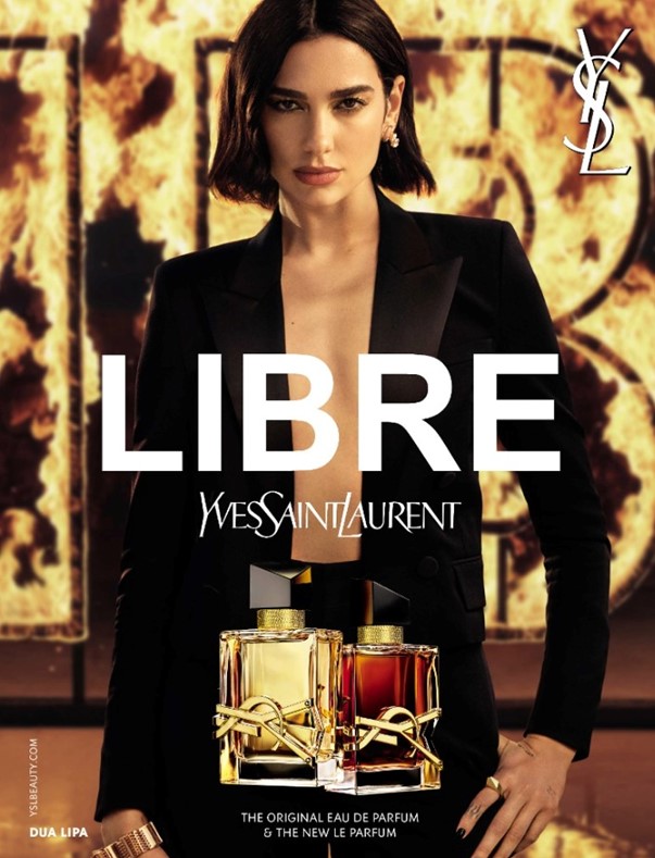 Dua Lipa is Yves Saint Laurent's New Star for Libre Eau de Parfum