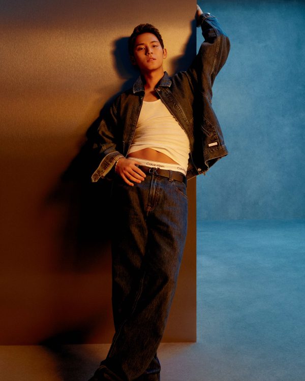Calvin Klein today unveils its new campaign starring K-pop artist MINGYU in Fall 2025 denim