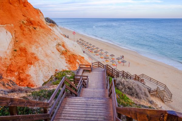 Praia da Falésia in Portugal